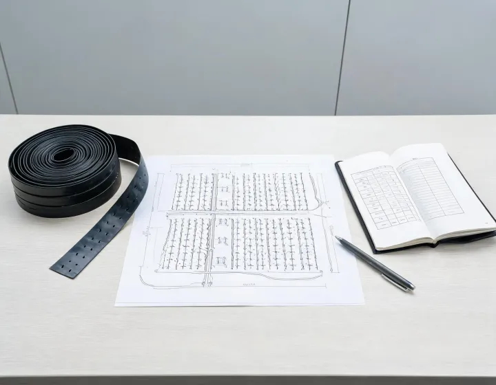 Procurement brief and irrigation field drawing